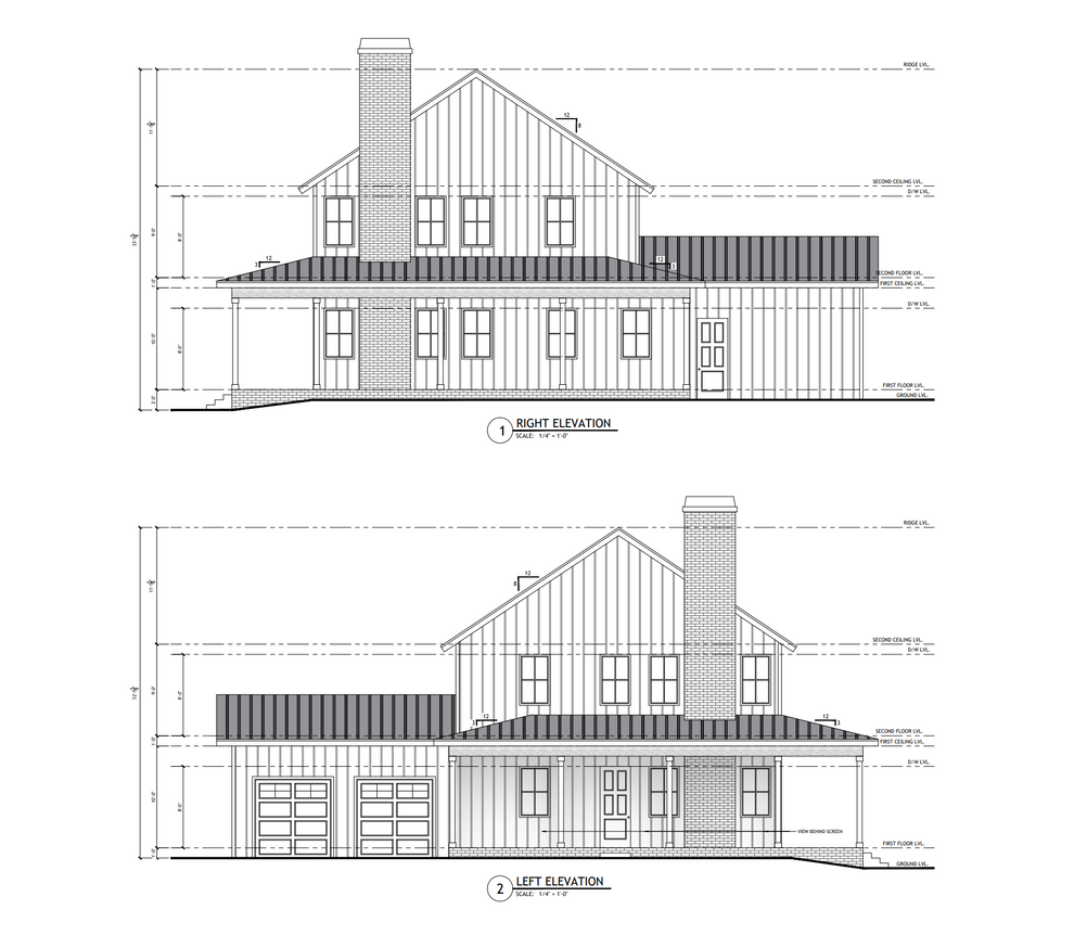 SV-30012 Tracy Custom Home Plan – Barndominium Plans