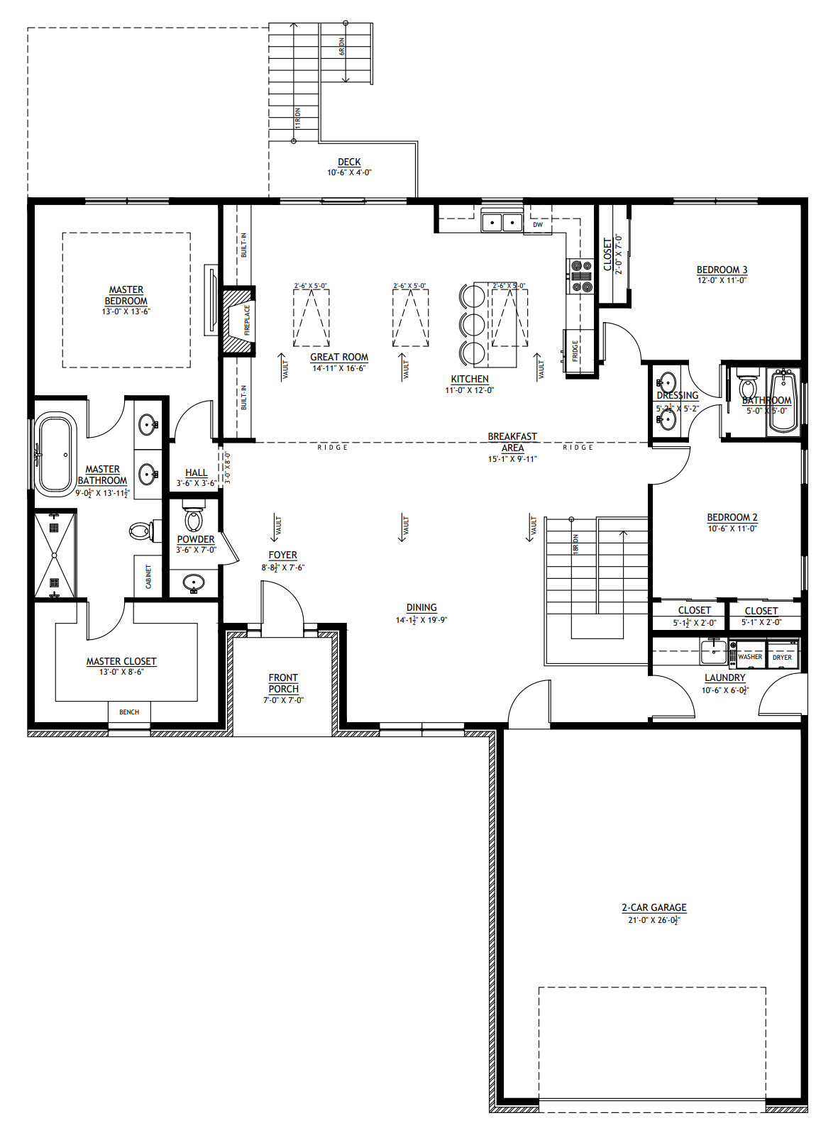 SV-30015 Shane Custom Home Plan