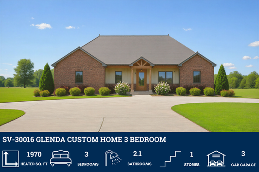 SV-30016 Glenda Custom Home Plan