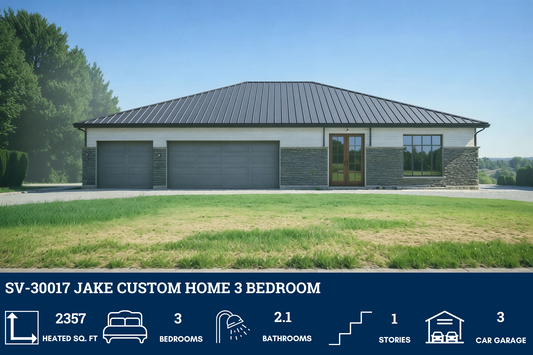 SV-30017 Jake Custom Home Plan