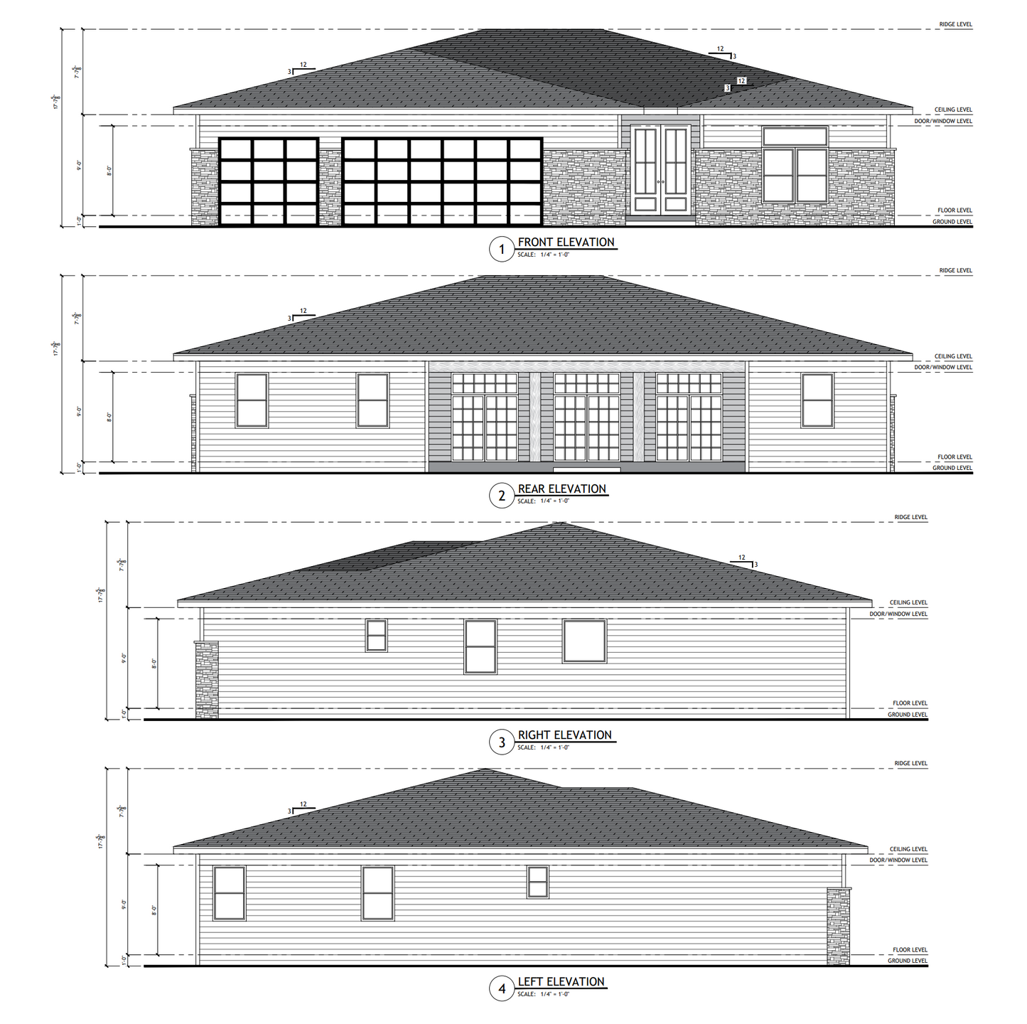 SV-30017 Jake Custom Home Plan