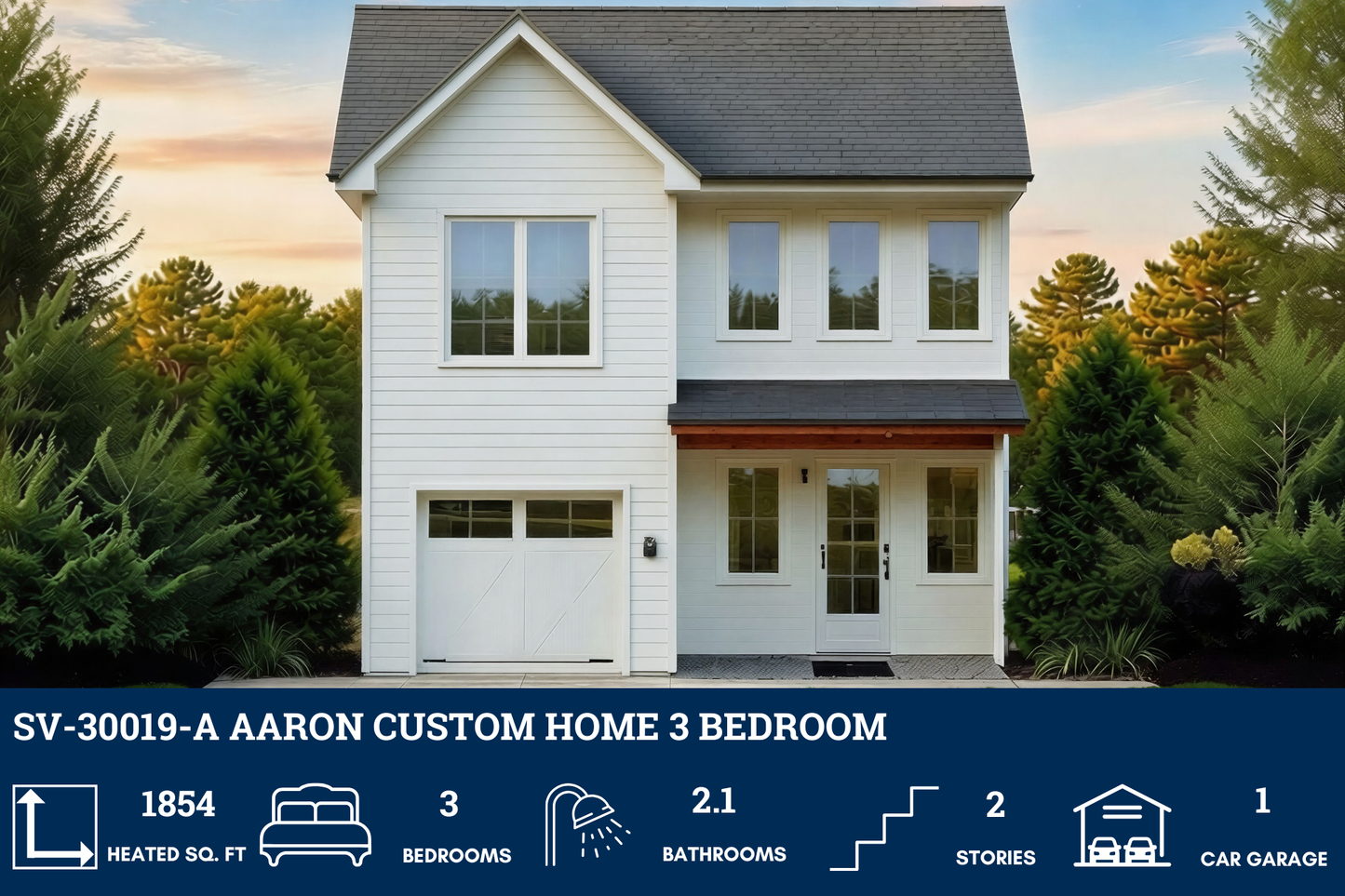 SV-30019-A Aaron Custom Home Plan