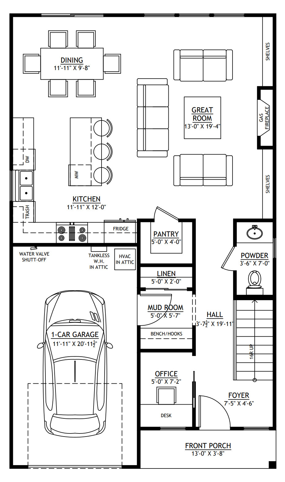 SV-30019-A Aaron Custom Home Plan