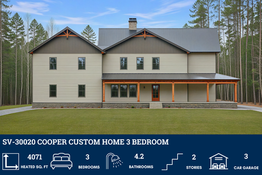 SV-30020 Cooper Custom Home Plan