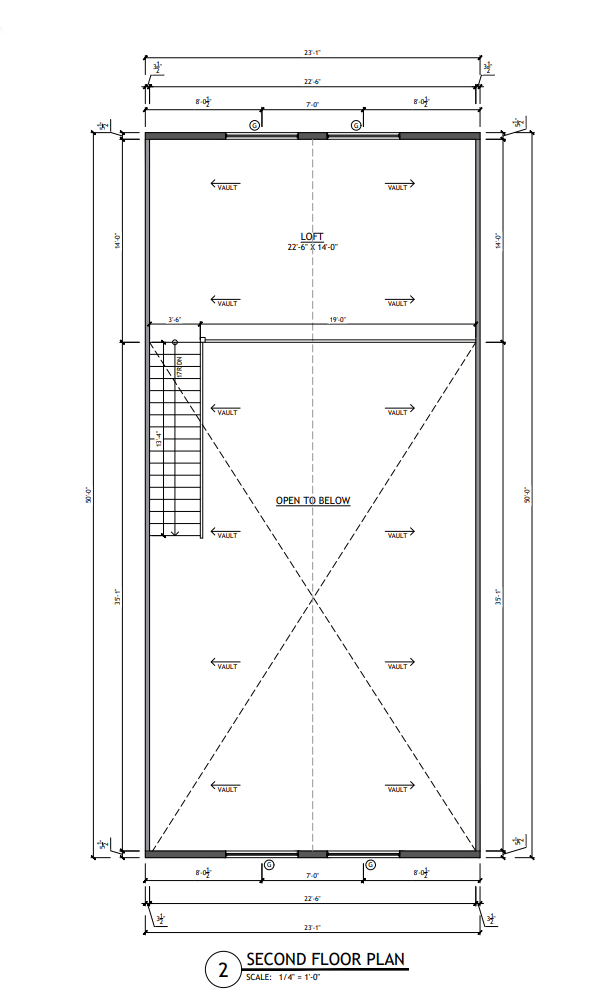 SV-5504 Azalea Barndominium House Plan