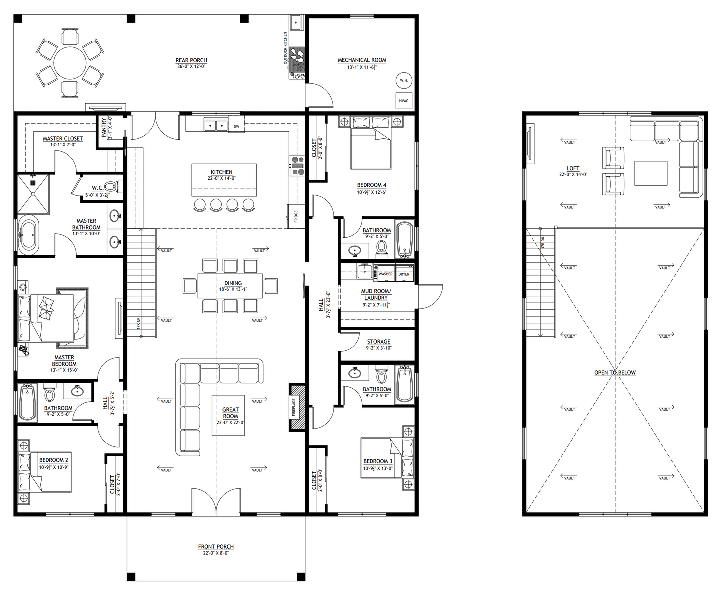 SV-5504-M Marybank Barndominium House Plan