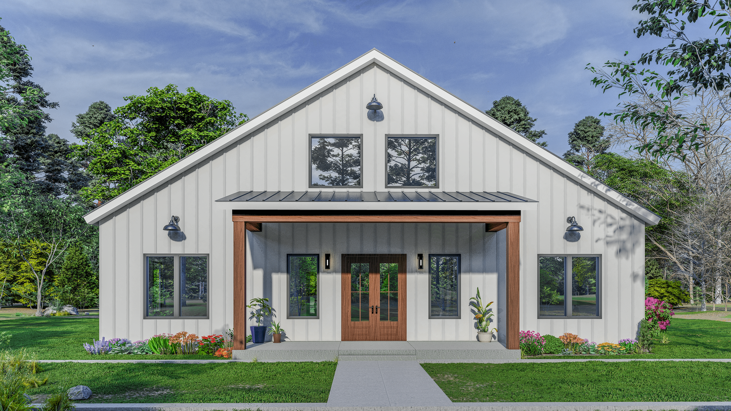 SV-5504 Azalea Barndominium House Plan