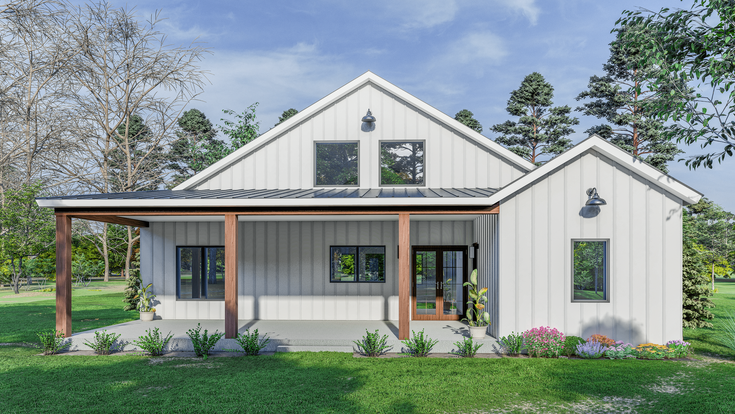 SV-5504 Azalea Barndominium House Plan