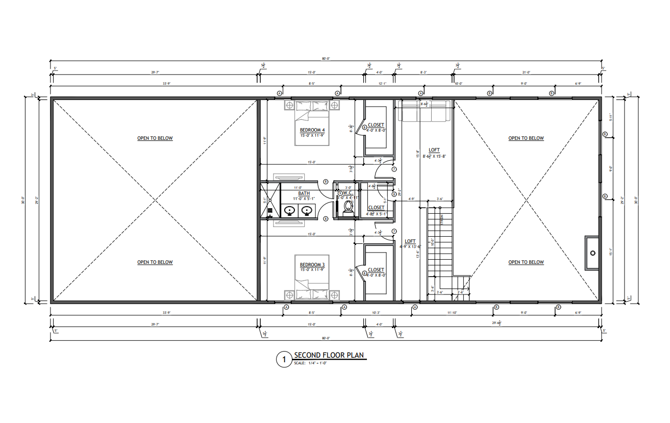 SV-5505 Callum Barndominium House Plan