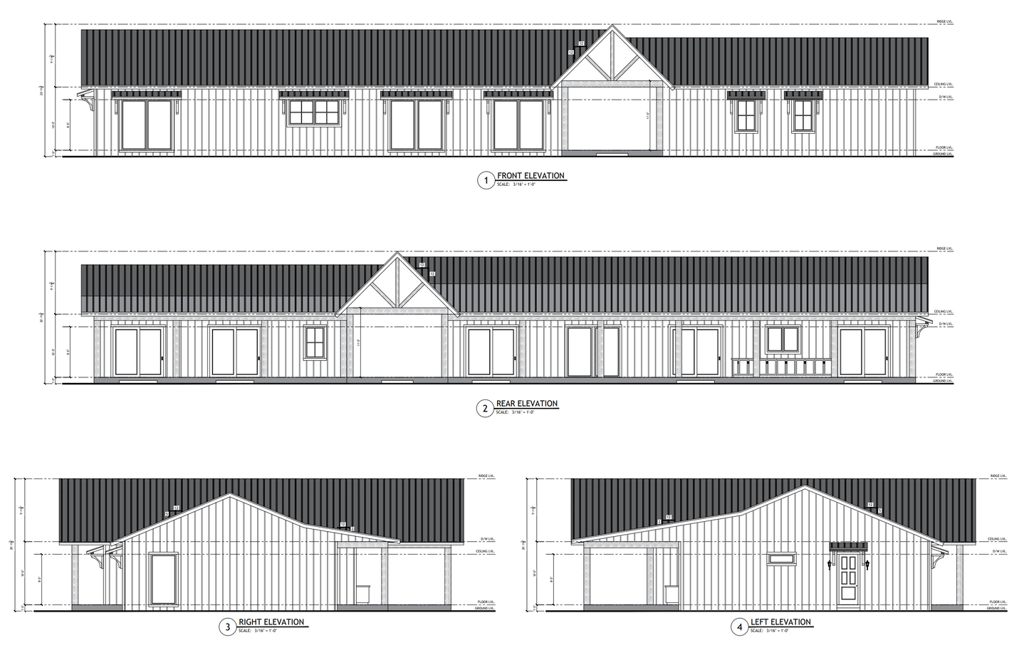 SV-5506 Aspen Barndominium House Plan