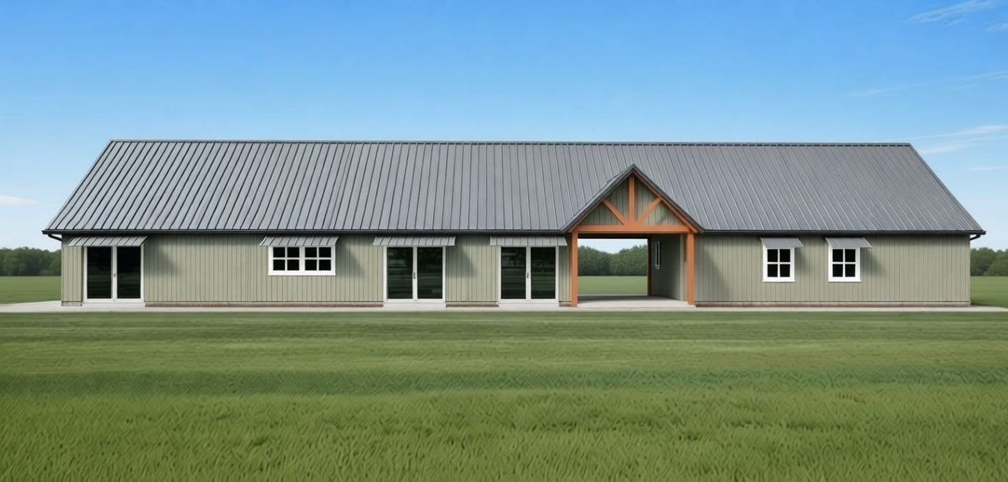 SV-5506 Aspen Barndominium House Plan