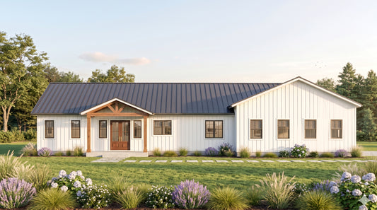 SV-5518 Beau Barndominium House Plan