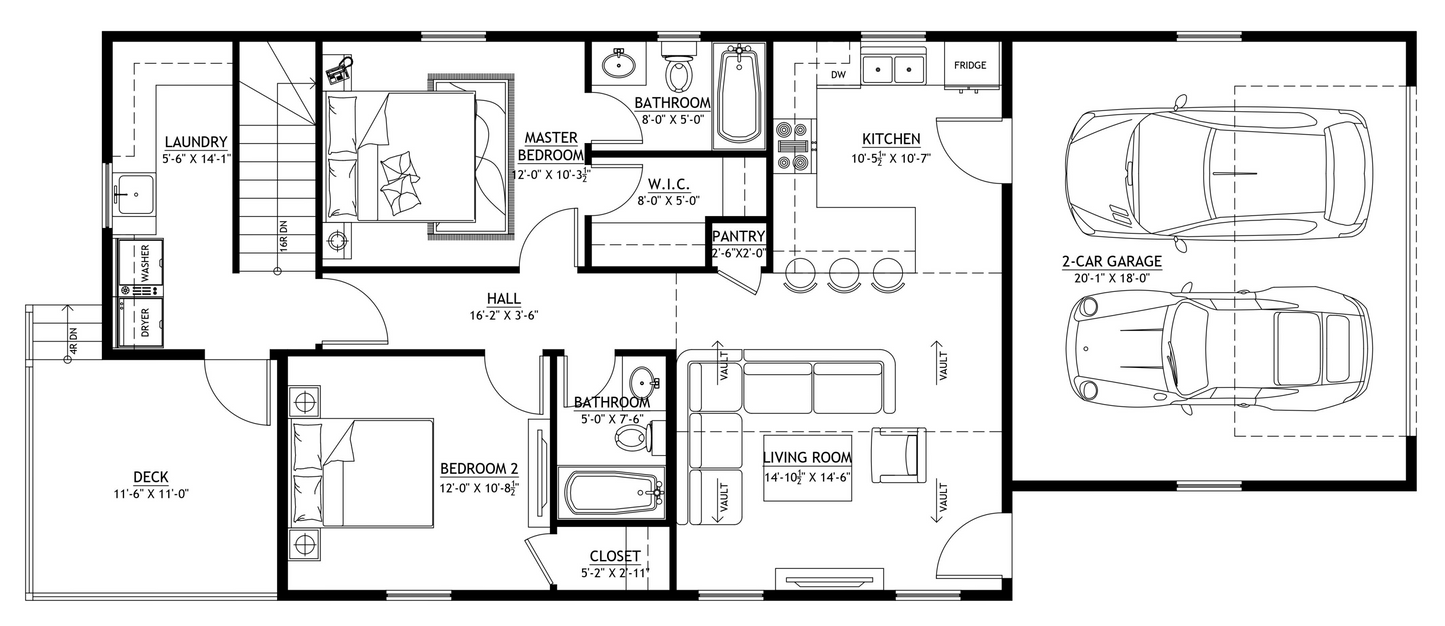 SV-5519 Violet Barndominium House Plan