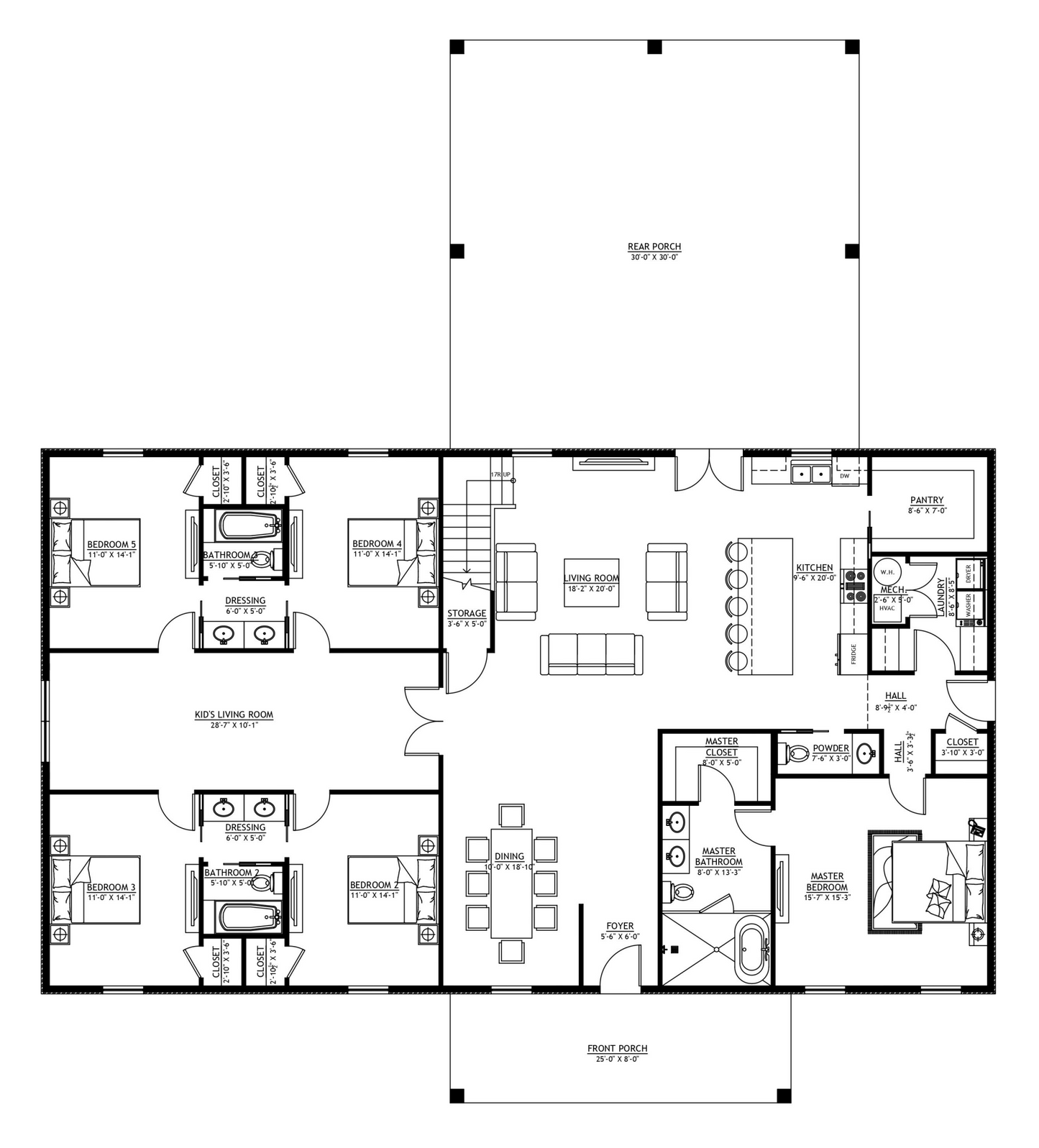 SV-5525 Sierra Barndominium House Plan