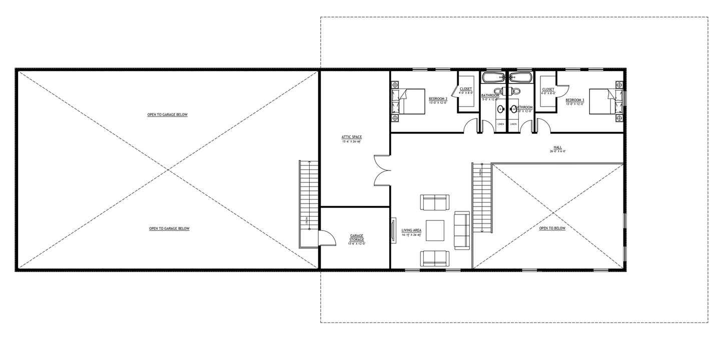 SV-5526 Arthur Barndominium House Plan