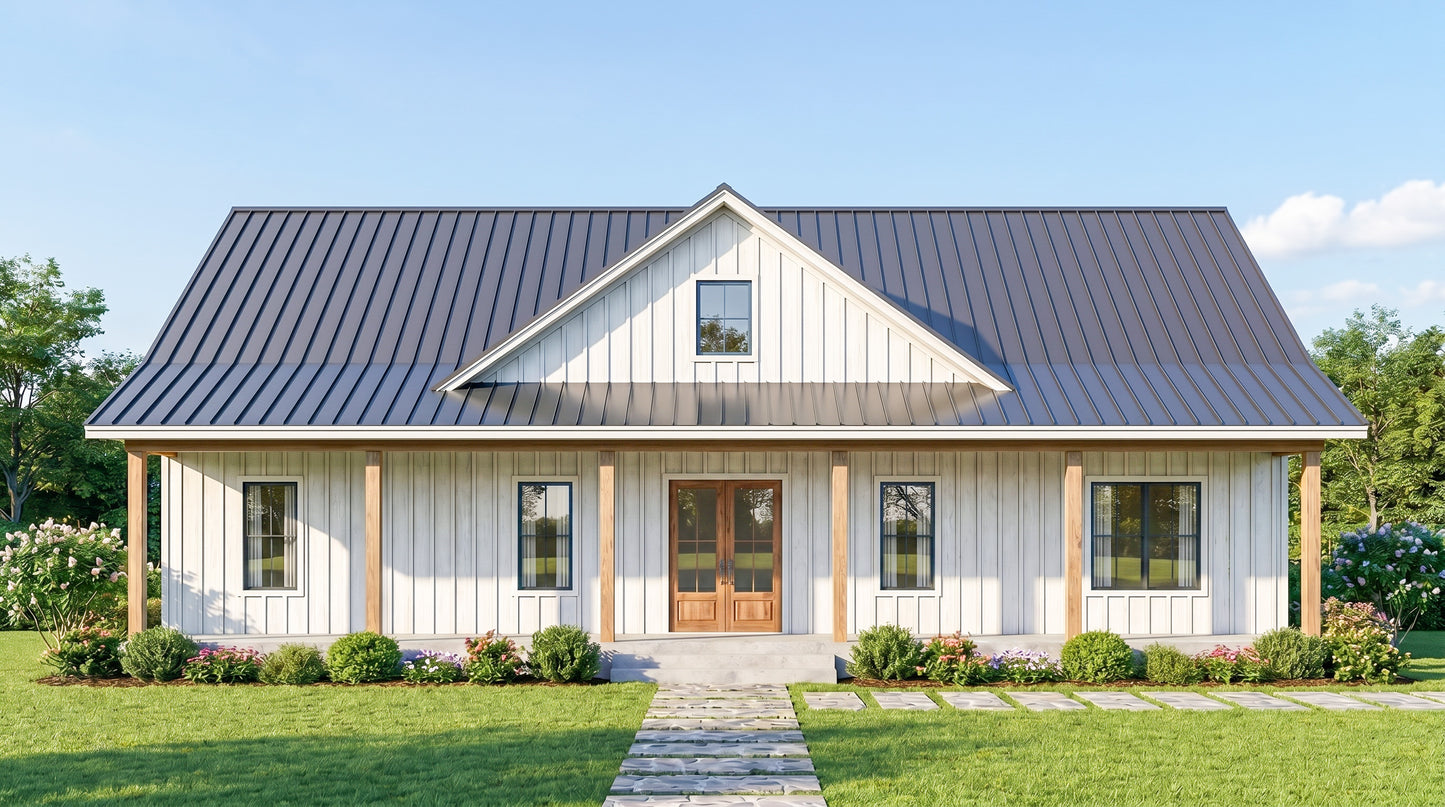 SV-5530 June Barndominium House Plan