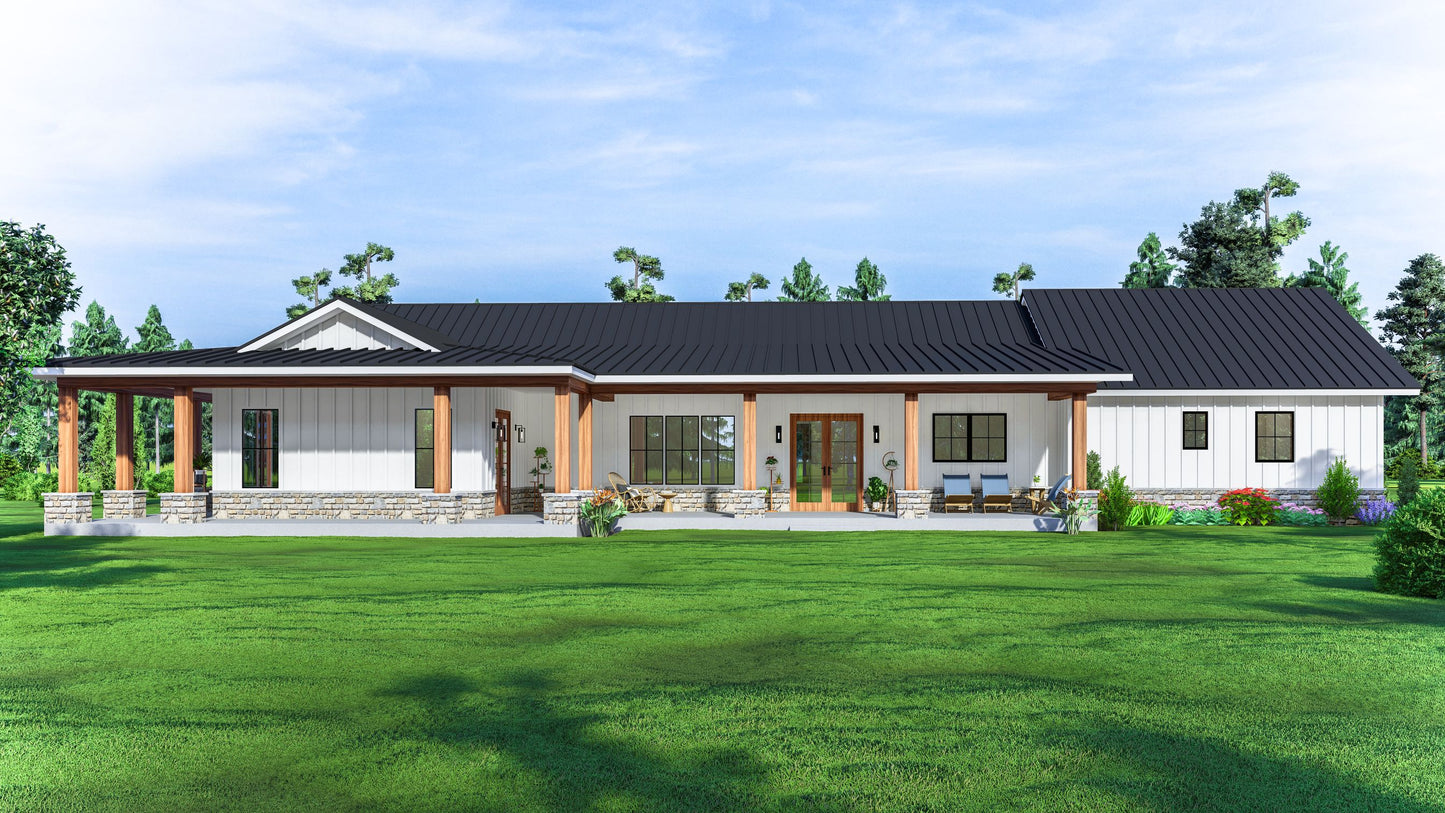 SV-5601 Kenny Barndominium House Plan