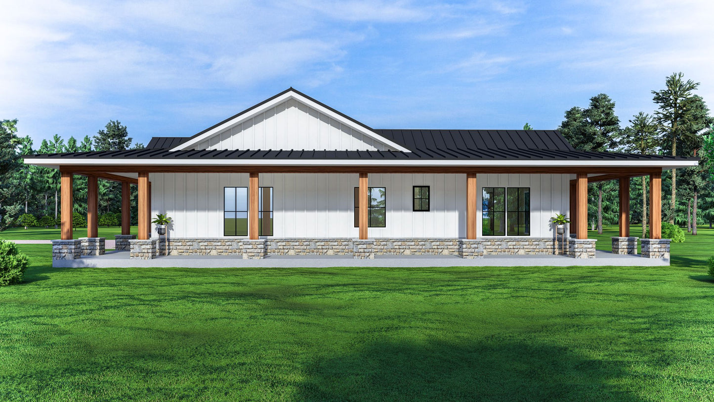 SV-5601 Kenny Barndominium House Plan