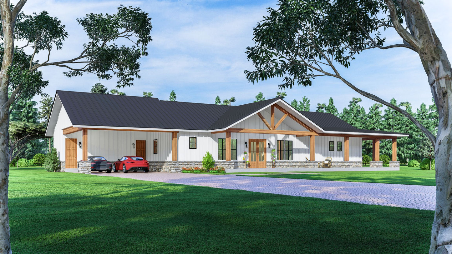SV-5601 Kenny Barndominium House Plan