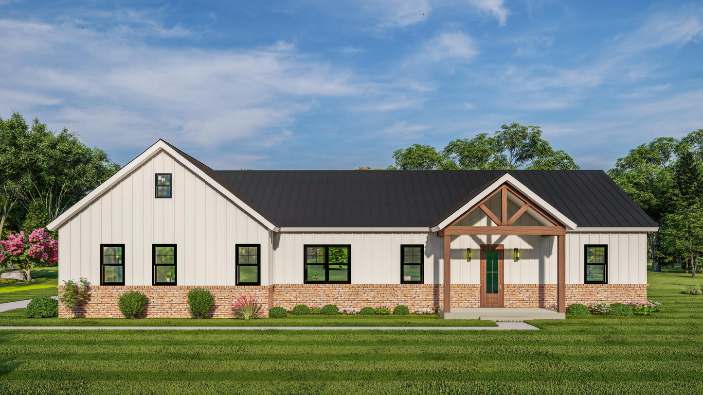 SV-5602 Lucy Barndominium House Plan