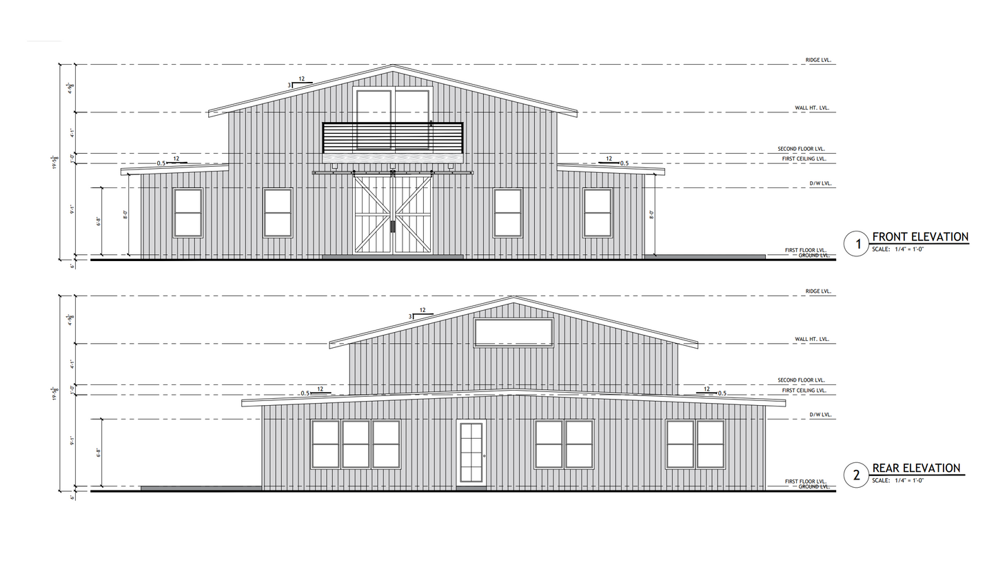 SV-5901 Nash Barndominium House Plan