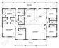 BCO-40174 Barndominium House Plan