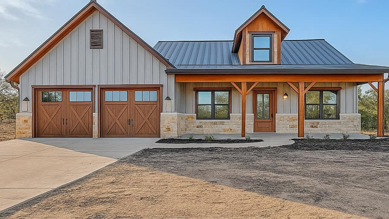 BCO-40085 Leonard Barndominium House Plan