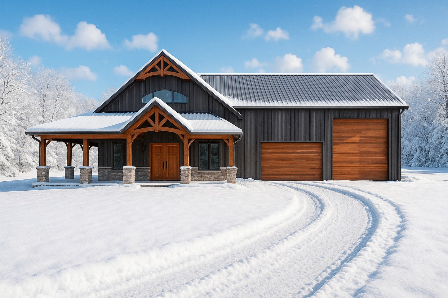 BG-20003 Legacy Barndominium House Plan