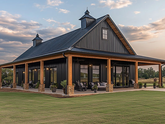 BCO-40027 Barndominium House Plan