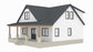 BCO-40034-B Brandon Barndominium House Plan