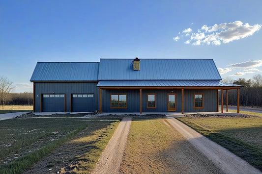 BCO-40044-2 Rustwood Barndominium House Plan