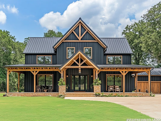 BCO-40052 Barndominium House Plan