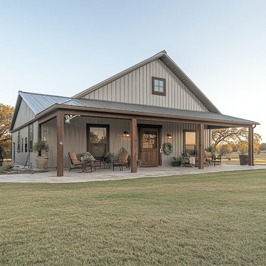 BCO-40056 Barndominium House Plan