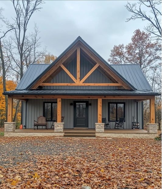 BCO-40087 Barndominium House Plan