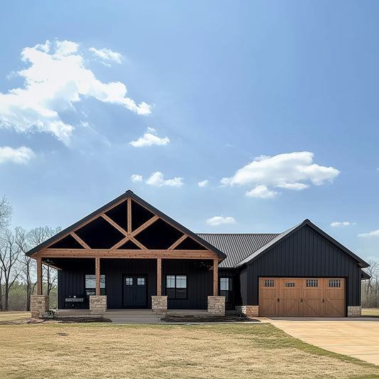 BCO-40120 Barndominium House Plan