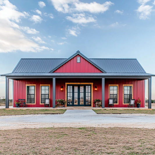 BCO-40121 Barndominium House Plan