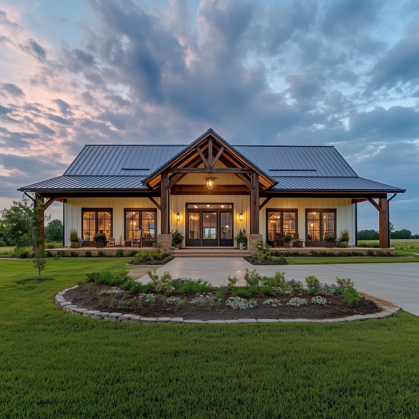 BCO-40122-M Barndominium House Plan
