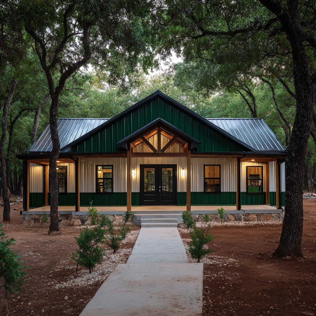 BCO-40132-M Barndominium House Plans