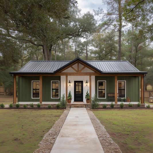 BCO-40133 Barndominium House Plans
