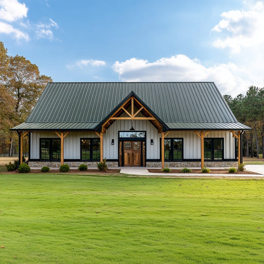 BCO-40138 Barndominium House Plan