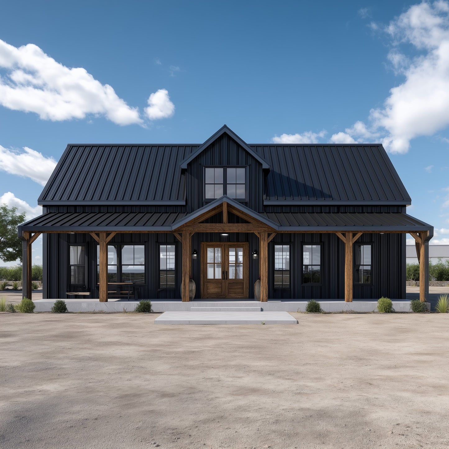 BCO-40150 Barndominium House Plan