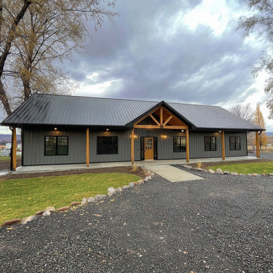 BCO-40158 Barndominium House Plan