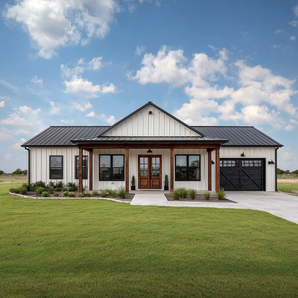 BCO-40160 Barndominium House Plan