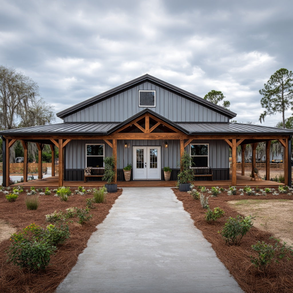 BCO-40166 Barndominium House Plan