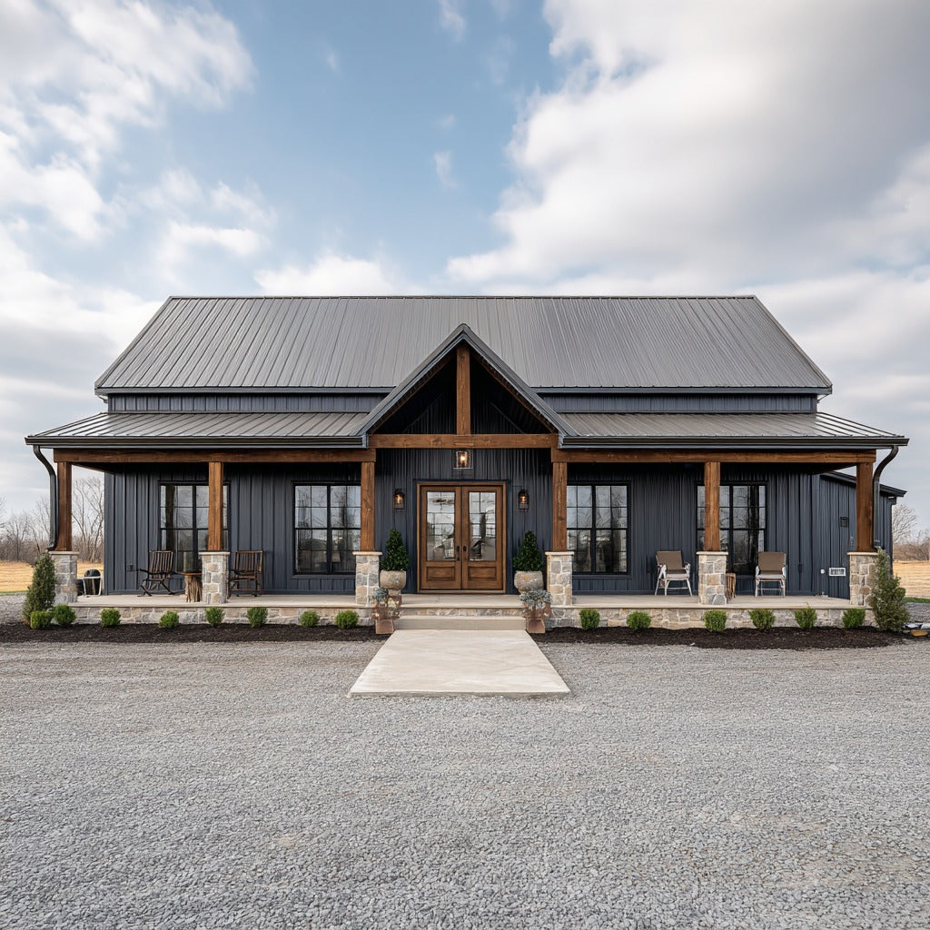 BCO-40183 Barndominium House Plan