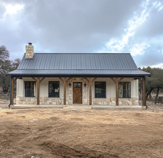 BCO-40194 Barndominium House Plan