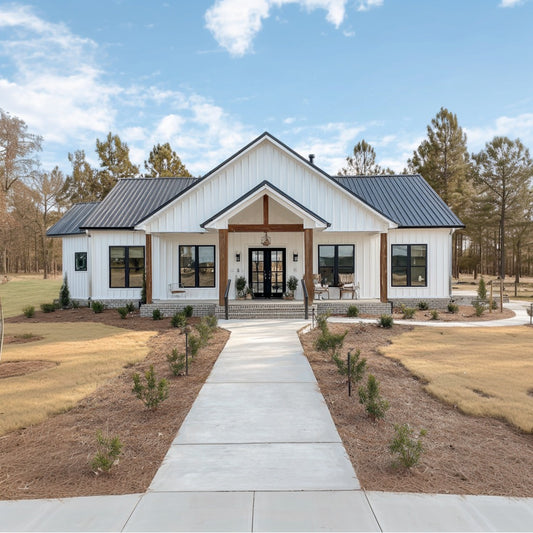 BCO-40195 Barndominium House Plan