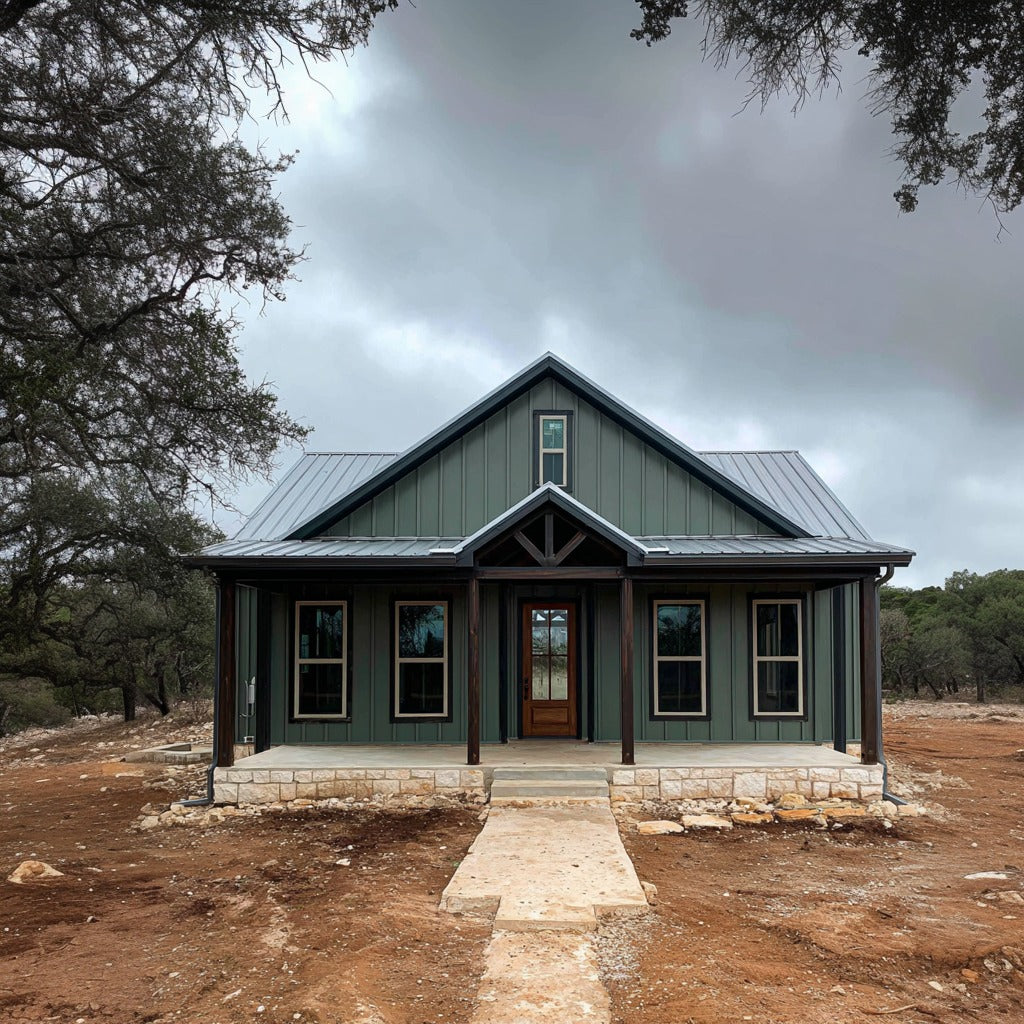 BCO-40199 Barndominium House Plan