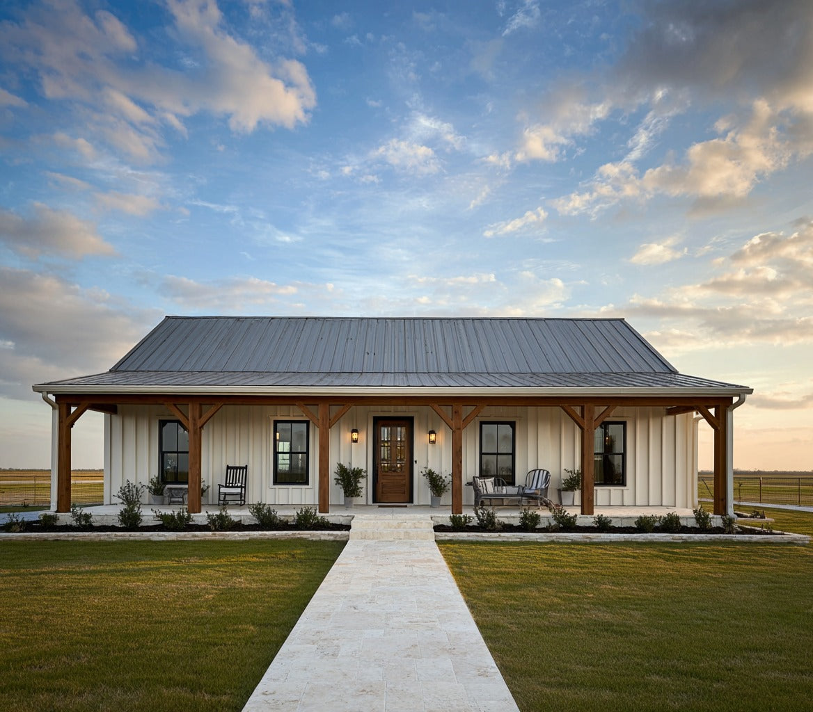 BCO-40202 Barndominium House Plan