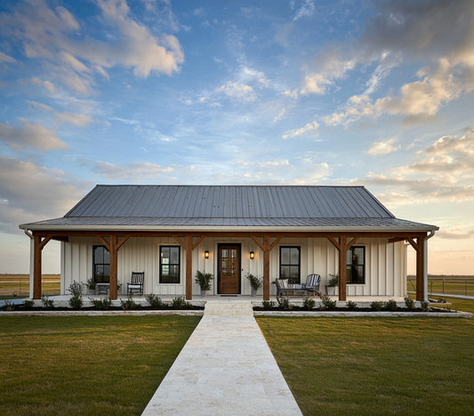 BCO-40202 Barndominium House Plan